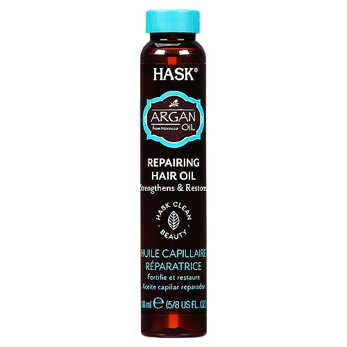 Hask Argan Oil from Morocco Repairing Hair Oil, 5/8 fl oz