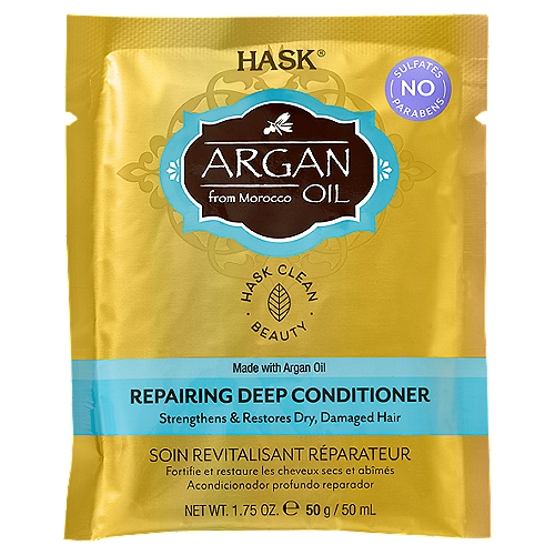 Hask Argan Oil from Morocco Repairing Deep Conditioner, 1.75 oz