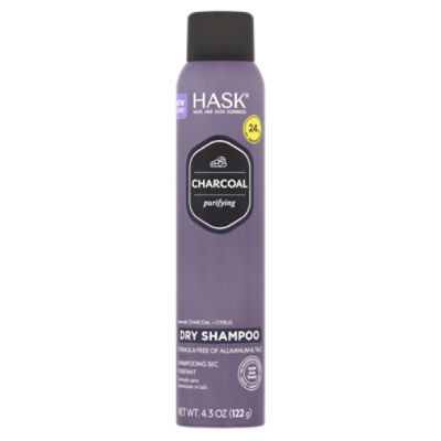 Hask Charcoal with Citrus Purifying Dry Shampoo, 4.3 oz