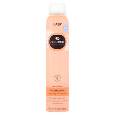 Hask Coconut Dry Shampoo, 4.3 oz