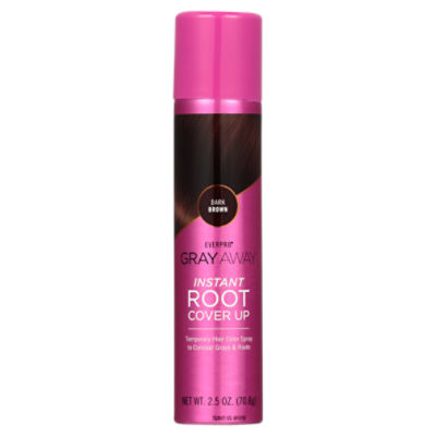 Everpro Gray Away Dark Brown Temporary Hair Color Spray, 2.5 oz