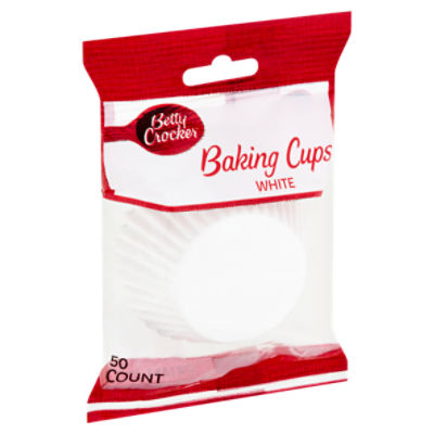 Betty Crocker White Baking Cups, 50 count Fairway