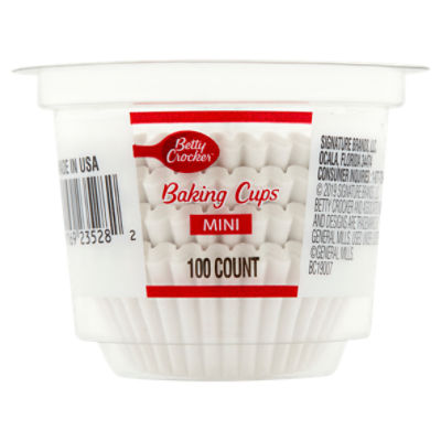 Betty Crocker Mini Baking Cups, 100 count