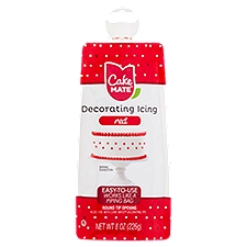 Cake Mate Decorating Icing, Red, 8 Ounce