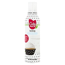 Cake Mate Icing White, 8.4 Ounce