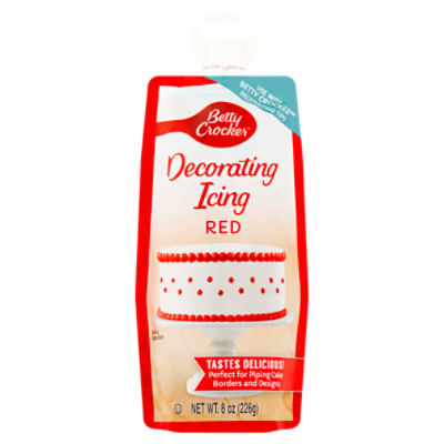 Betty Crocker Red Decorating Icing, 8 oz