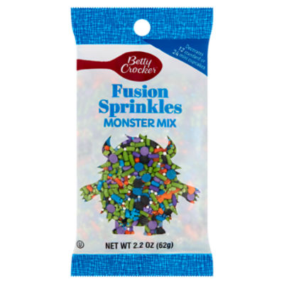 Betty Crocker Monster Mix Fusion Sprinkles, 2.2 oz