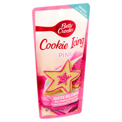 Betty Crocker Pink Decorating Cookie Icing, 7 oz