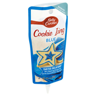 Betty Crocker Blue Decorating Cookie Icing, 7 oz - Fairway