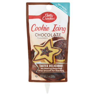 Betty Crocker Chocolate Flavored Cookie Icing, 7 oz, 7 Ounce
