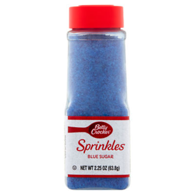 Betty Crocker Blue Sugar Sprinkles, 2.25 oz, 2.25 Ounce