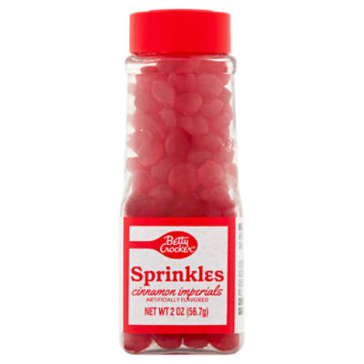 Betty Crocker Cinnamon Imperials Sprinkles, 2 oz