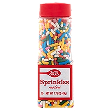 Betty Crocker Rainbow Sprinkles, 1.75 oz, 1.5 Ounce