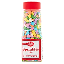 Betty Crocker Sprinkles, Stars, 1.25 Ounce