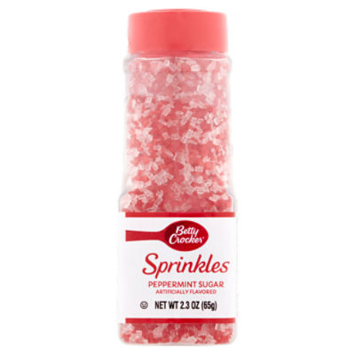 Betty Crocker Peppermint Sugar Sprinkles, 2.3 oz