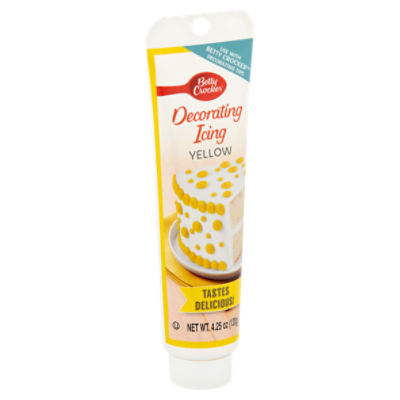 Betty Crocker Yellow, Decorating Icing