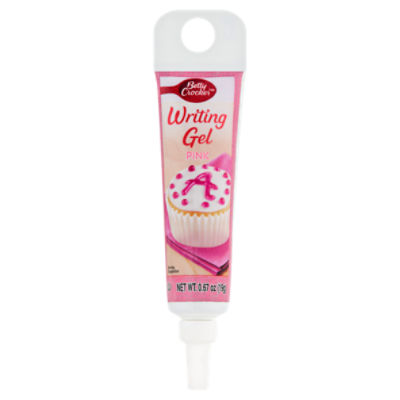 Betty Crocker Pink Writing Gel, 0.67 oz