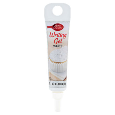 Betty Crocker White Writing Gel, 0.67 oz The Fresh Grocer