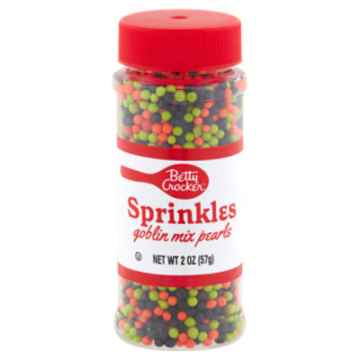 Betty Crocker Goblin Mix Pearls Sprinkles, 2 oz