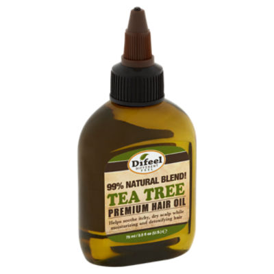 Difeel Tea Tree Premium Hair Oil, 2.5 fl oz