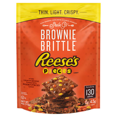 Sheila G's Brownie Brittle Reese's Pieces Candy, 4 oz