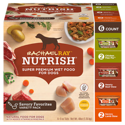 Rachael Ray Nutrish Savory Favorites Super Premium Wet Food for