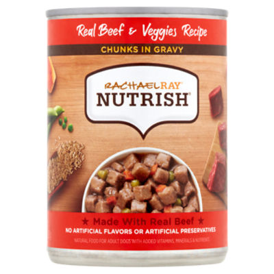 Rachael Ray Nutrish Chunks in Gravy Real Beef and Veggies Recipe