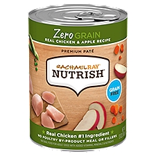 Rachael Ray Nutrish Real Chicken & Apple Recipe Natural Food for Adult Dogs, 13 oz
