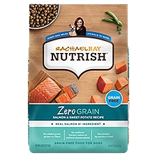 Rachael Ray Nutrish Zero Grain Salmon & Sweet Potato Recipe Natural Food for Dogs, 11.5 lb