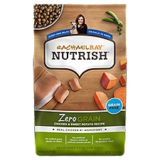 Rachael Ray Nutrish Zero Grain Chicken & Sweet Potato Recipe Natural Food for Dogs, 13 lb