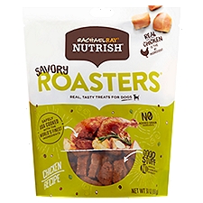 Rachael Ray Nutrish Savory Roasters Real, Tasty Chicken Recipe Treats for Dogs, 30 oz