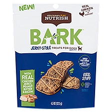 Rachael Ray Nutrish Bark Jerky-Style Treats for Dogs, 4.5 oz