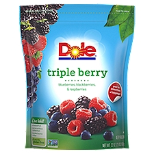 Dole Triple Berry Fruit Blend, 32 oz, 2 Pound