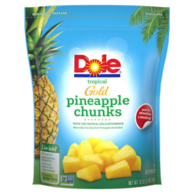 Dole Tropical Gold Pineapple Chunks, 32 oz ShopRite