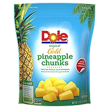 Dole Tropical Gold, Pineapple Chunks, 32 Ounce
