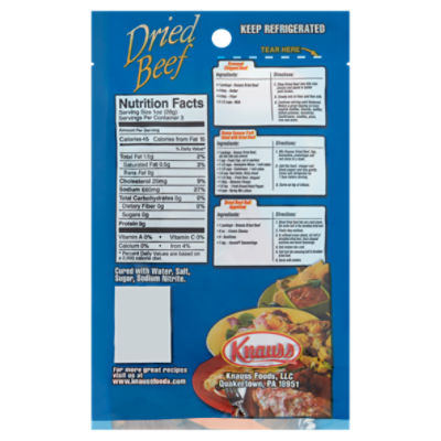 Knauss Beef Dried Knauss(71234100309) Customers Reviews