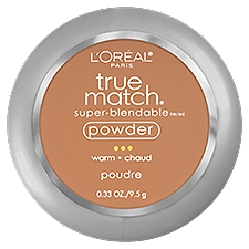 L'Oréal Paris True Match Warm W7 Caramel Beige Super-Blendable Powder, 0.33 oz
