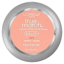 L'Oréal Paris True Match Neutral N3-4 Innocent Flush Super-Blendable Blush, 0.21 oz
