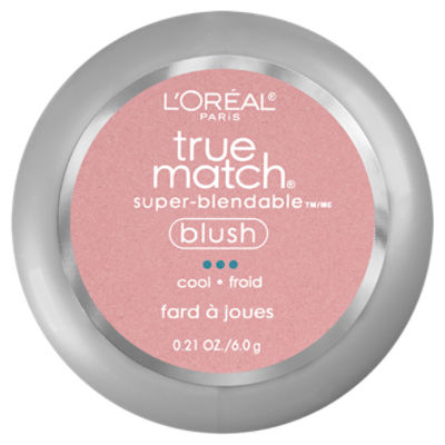 L'Oréal Paris True Match Cool C3-4 Tender Rose Super-Blendable Blush, 0.21 oz