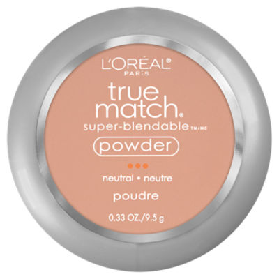 L'Oréal Paris True Match Neutral N5 True Beige Super-Blendable Powder, 0.33 oz