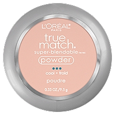 L'Oréal Paris True Match Cool C2 Natural Ivory Super-Blendable Powder, 0.33 oz