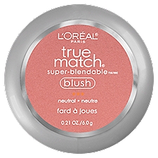 L'Oréal Paris True Match Neutral N7-8 Sweet Ginger Super-Blendable Blush, 0.21 oz