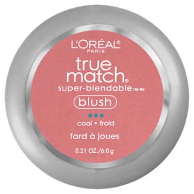 L'Oréal Paris True Match Cool C7-8 Spiced Plum Super-Blendable Blush, 0.21 oz