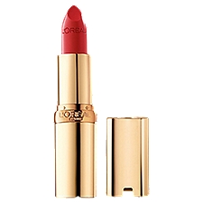 L'Oreal Paris Colour Riche Original Satin Lipstick for Moisturized Lips, British Red, 0.13 oz