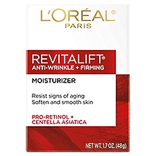 L'Oreal Paris Revitalift Anti-Wrinkle + Firming Day Face Moisturizer, 1.7 oz., 1.7 Ounce