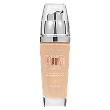 L'Oréal Paris True Match Lumi Warm W5 Sand Beige Healthy Luminous Makeup Sunscreen, 1.0 fl oz