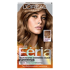 L'Oréal Paris Féria 63 Light Golden Brown Permanent, Haircolour Gel, 1 Each