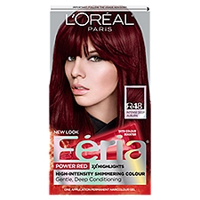 L'Oréal Paris Féria Power Red R48 Intense Deep Auburn Permanent, Haircolour Gel, 1 Each