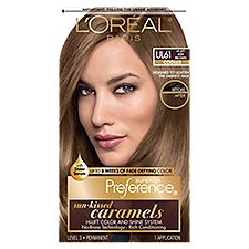 L'Oréal Paris Superior Preference UL61 Hi-Lift Ash Brown Level 3 Permanent Haircolor, 1 application