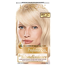 L'Oréal Paris Superior Preference LB01 Extra Light Ash Blonde Permanent Haircolor, 1 application